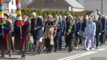Korowód z wielkanocnymi palmami przeszedł przez Zbójną, 13.04.2025, fot. Paweł Wądołowski