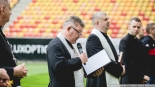 Święcenie pokarmów na Stadionie Miejskim w Białymstoku, 19.04.2025, fot. Joanna Szubzda