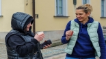Majówka z Polskim Radiem Białystok, Podróże po kulturze sprzed białostockiego ratusza - siedziby Muzeum Podlaskiego, 4.05.2025, fot. Barbara Sokolińska
