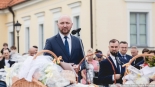 Ekumeniczne święcenie pokarmów w centrum Białegostoku, 19.04.2025, fot. Joanna Szubzda