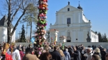 Niedziela Palmowa w Ciechanowcu. Ponad 500 palm na procesji, 13.04.2025, fot. Adam Dąbrowski