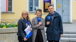 Majówka z Polskim Radiem Białystok, Podróże po kulturze sprzed białostockiego ratusza - siedziby Muzeum Podlaskiego, 4.05.2025, fot. Barbara Sokolińska