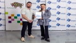 Julita Kaczyńska i Marcin Fabiszewski - Niebieski Mikrofon 2024, 16.03.2025, fot. Paweł Wądołowski