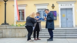 Majówka z Polskim Radiem Białystok, Podróże po kulturze sprzed białostockiego ratusza - siedziby Muzeum Podlaskiego, 4.05.2025, fot. Barbara Sokolińska