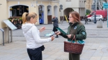 Majówka z Polskim Radiem Białystok, Podróże po kulturze sprzed białostockiego ratusza - siedziby Muzeum Podlaskiego, 4.05.2025, fot. Barbara Sokolińska