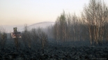 Pożar w Biebrzańskim Parku Narodowym, 20.04.2025, fot. Paweł Wądołowski