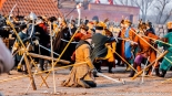 Szturm na zamek w Tykocinie, 8.02.2025, fot. Sylwia Krassowska