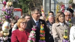 Niedziela Palmowa w Ciechanowcu. Ponad 500 palm na procesji, 13.04.2025, fot. Adam Dąbrowski