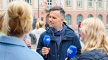 Majówka z Polskim Radiem Białystok, Podróże po kulturze sprzed białostockiego ratusza - siedziby Muzeum Podlaskiego, 4.05.2025, fot. Barbara Sokolińska