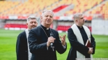 Święcenie pokarmów na Stadionie Miejskim w Białymstoku, 19.04.2025, fot. Joanna Szubzda
