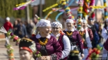 Korowód z wielkanocnymi palmami przeszedł przez Zbójną, 13.04.2025, fot. Paweł Wądołowski
