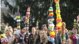 Niedziela Palmowa w Ciechanowcu. Ponad 500 palm na procesji, 13.04.2025, fot. Adam Dąbrowski