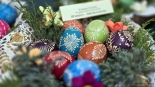 Rozstrzygnięcie konkursu na najpiękniejszą palmę, pisankę i ozdobę wielkanocną w Zbójnej, 13.04.2025, fot. Paweł Wądołowski