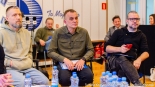 Niebieski Mikrofon Polskiego Radia Białystok 2024 - posiedzenie jury, 5.03.2025, fot. Sylwia Krassowska