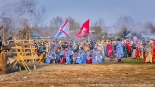 Szturm na zamek w Tykocinie, 8.02.2025, fot. Sylwia Krassowska