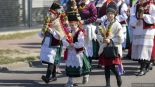 Korowód z wielkanocnymi palmami przeszedł przez Zbójną, 13.04.2025, fot. Paweł Wądołowski