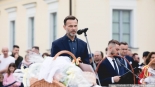 Ekumeniczne święcenie pokarmów w centrum Białegostoku, 19.04.2025, fot. Joanna Szubzda