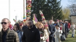 Niedziela Palmowa w Ciechanowcu. Ponad 500 palm na procesji, 13.04.2025, fot. Adam Dąbrowski
