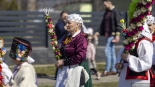 Korowód z wielkanocnymi palmami przeszedł przez Zbójną, 13.04.2025, fot. Paweł Wądołowski