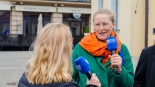 Majówka z Polskim Radiem Białystok, Podróże po kulturze sprzed białostockiego ratusza - siedziby Muzeum Podlaskiego, 4.05.2025, fot. Barbara Sokolińska