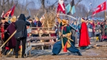 Szturm na zamek w Tykocinie, 8.02.2025, fot. Sylwia Krassowska