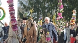 Niedziela Palmowa w Ciechanowcu. Ponad 500 palm na procesji, 13.04.2025, fot. Adam Dąbrowski