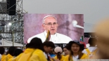 Papież Franciszek na Światowych Dniach Młodzieży w Krakowie, 2016, fot. Joanna Szubzda