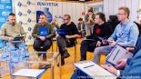 Niebieski Mikrofon Polskiego Radia Białystok 2024 - posiedzenie jury, 5.03.2025, fot. Sylwia Krassowska