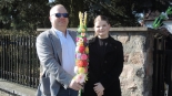Niedziela Palmowa w Ciechanowcu. Ponad 500 palm na procesji, 13.04.2025, fot. Adam Dąbrowski