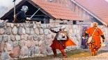 Szturm na zamek w Tykocinie, 8.02.2025, fot. Sylwia Krassowska