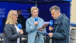 Majówka z Polskim Radiem Białystok, Podróże po kulturze sprzed białostockiego ratusza - siedziby Muzeum Podlaskiego, 4.05.2025, fot. Barbara Sokolińska